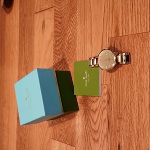 Kate Spade gold color big watch.